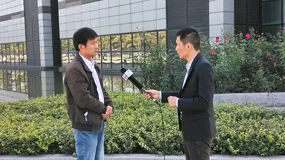 高邮电视台采访临清市博物馆馆长魏辉