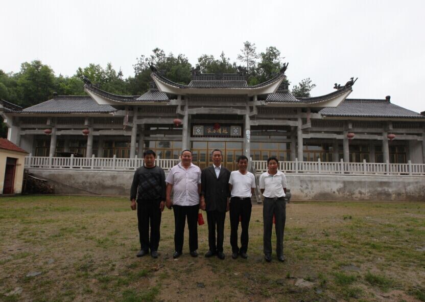 在家南溪义忠堂汪氏宗祠考察