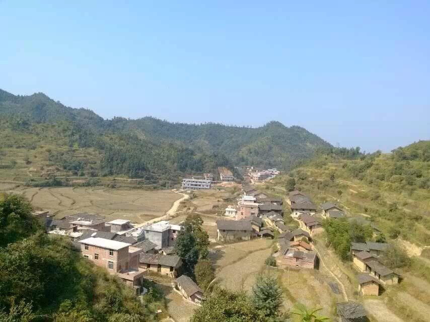 兴国南坑中叶汪氏村落