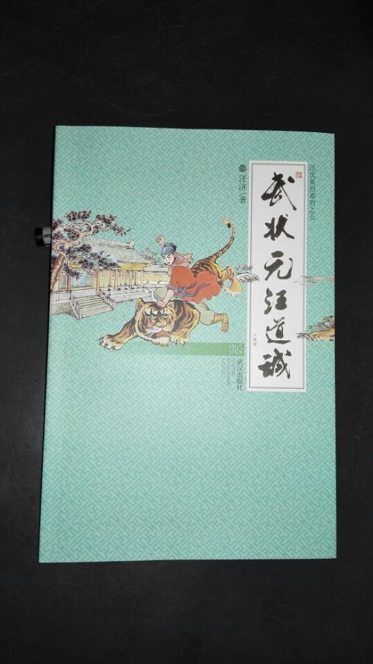 武状元汪道诚书封面