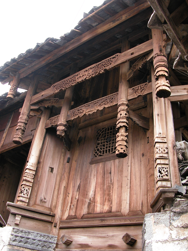 古老的雕刻花纹