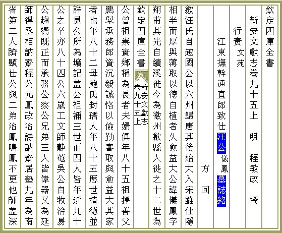 歙县汪仪凤墓志铭5