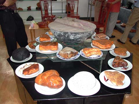 看出来了吗，不是真的火腿哦。