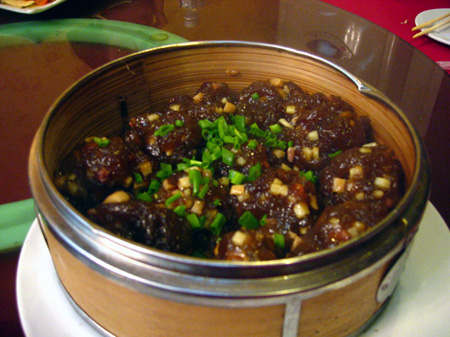 在歙县吃到的徽州人传统“年菜”葛粉圆子