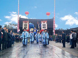 县衙文艺活动----县官出巡