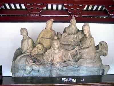 传说中的五位仙人