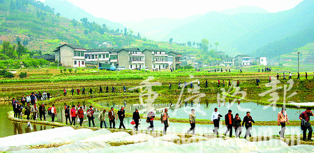 数百汪氏后代千里来相聚，许多平时不相识的人都成了亲戚