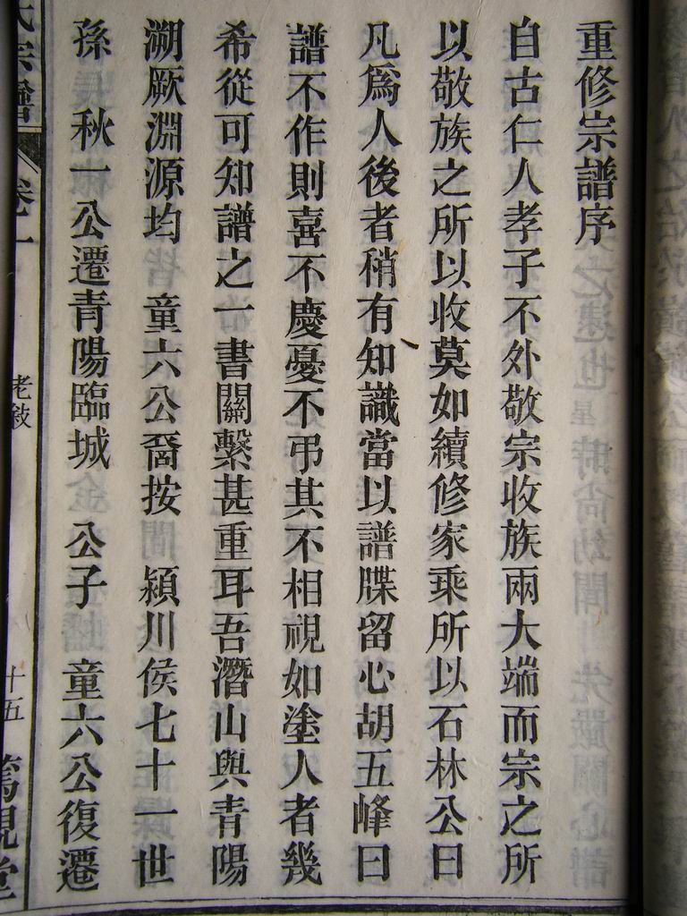 清光绪二十一年 裔 明星 撰序