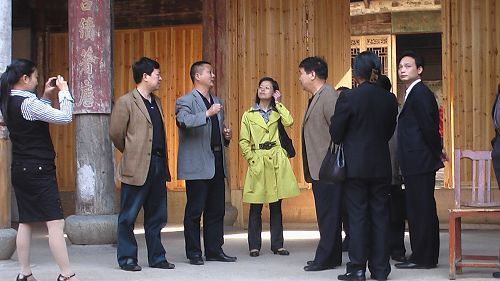 汪书记介绍汪氏宗祠