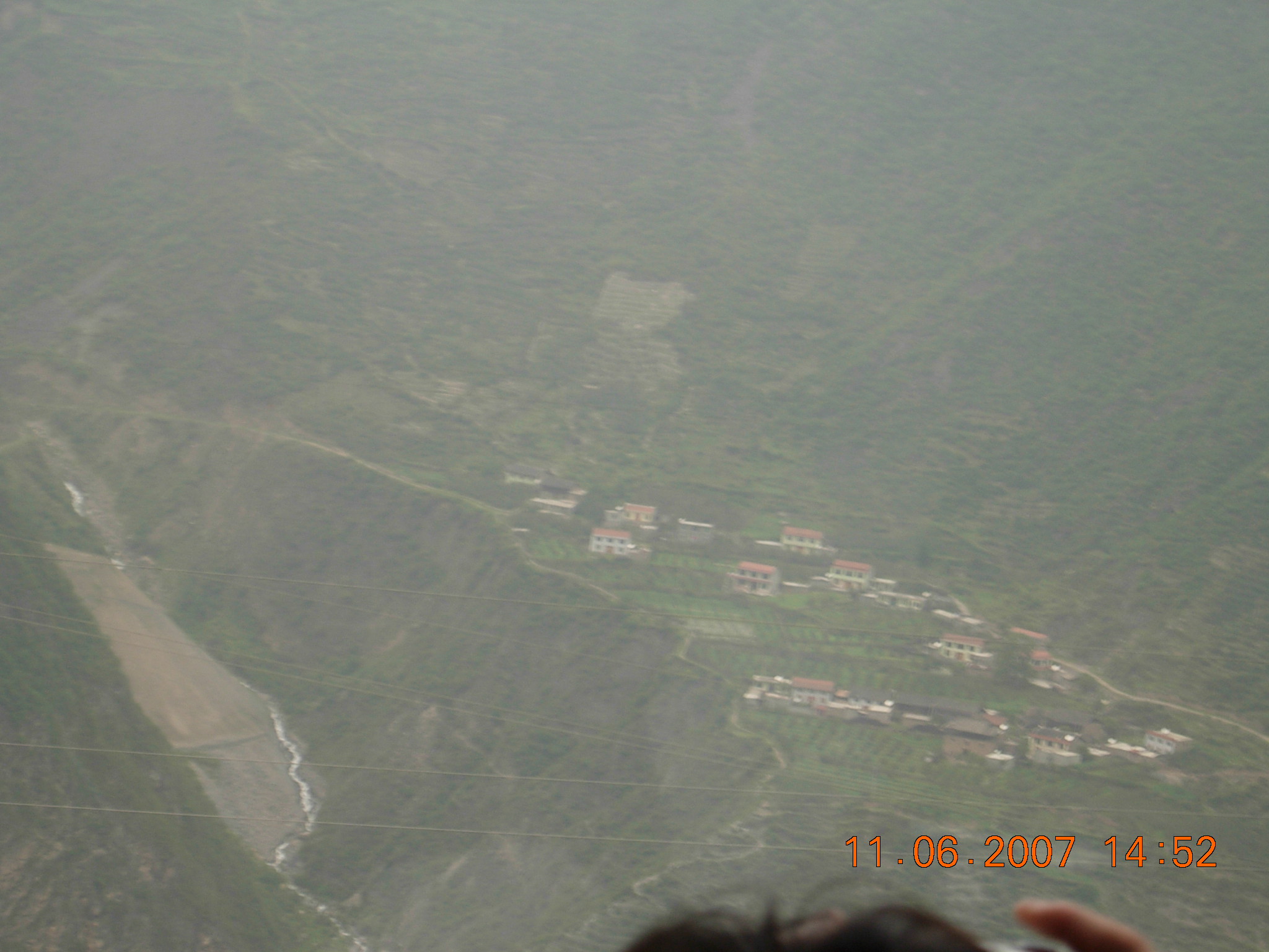 2007年6月路过都江堰至茂县拍摄的照片