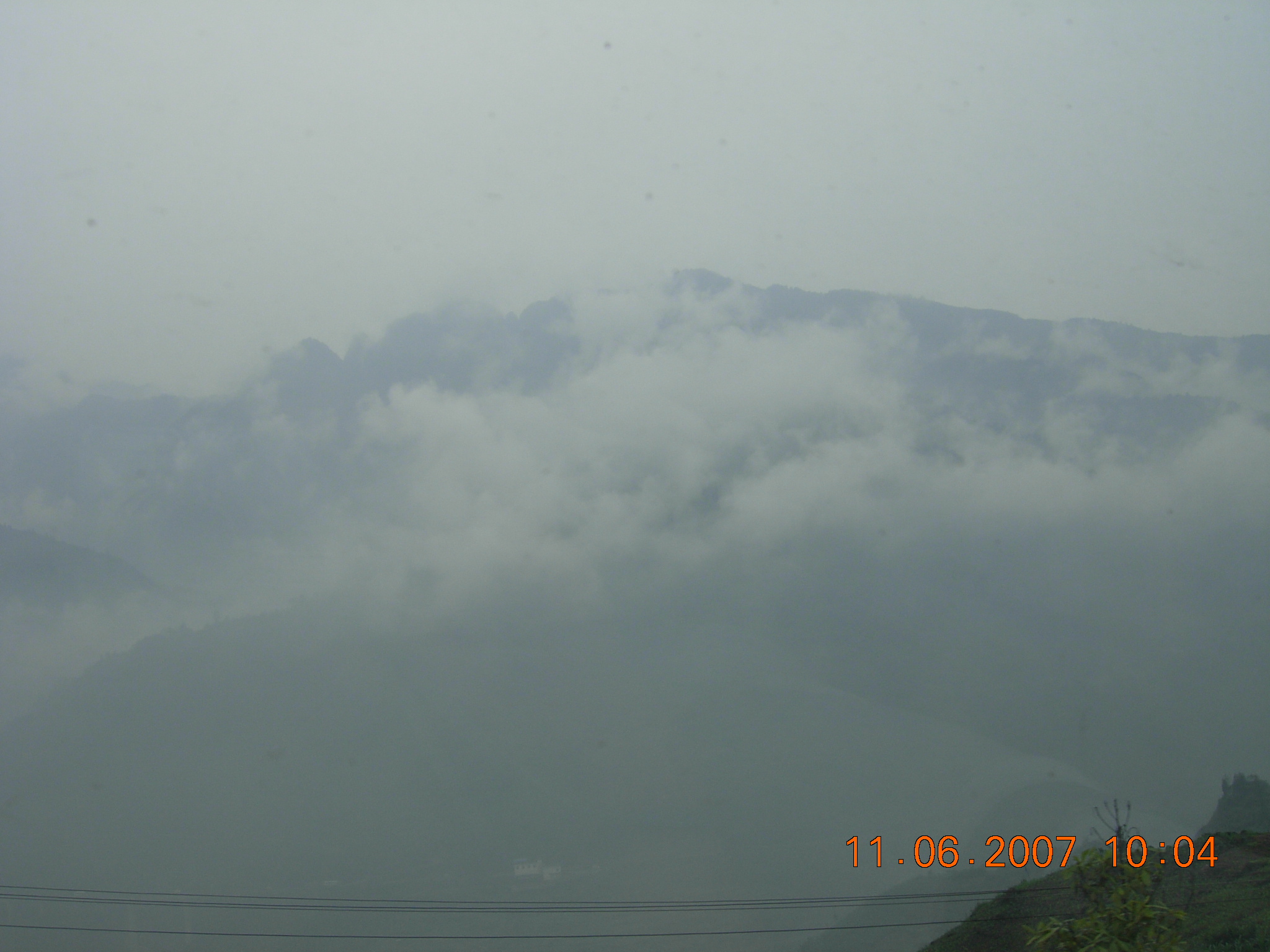 2007年6月路过都江堰至茂县拍摄的照片