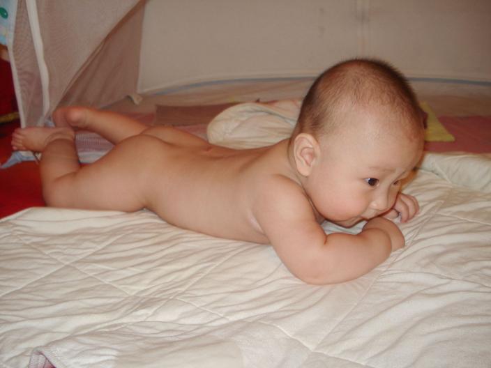 有观众鼓掌，我继续游