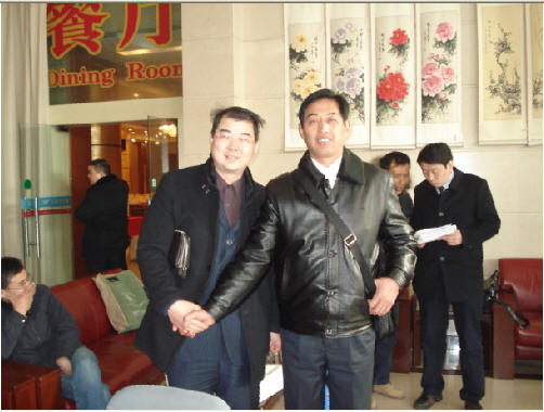 德海和汪长富先生合影