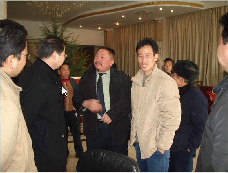 金寨代表团到达