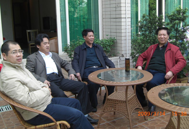 与汪承兴政委交流更是亲密无间