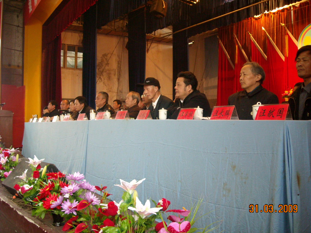 汪氏宗亲网总版主汪庆丰先生发言