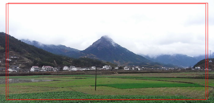 一世祖墓前景色