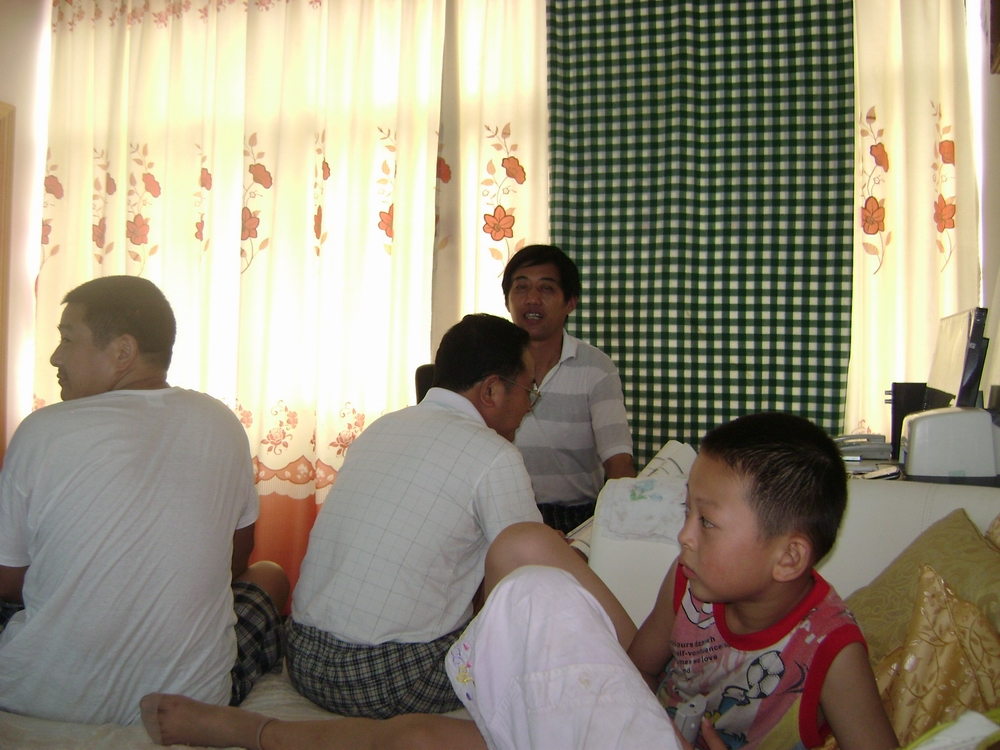 在长富家交流对宗谱的看法