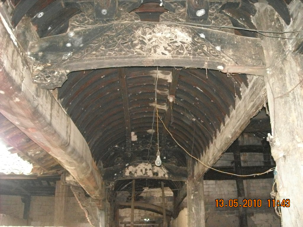 汪氏宗祠房上花纹