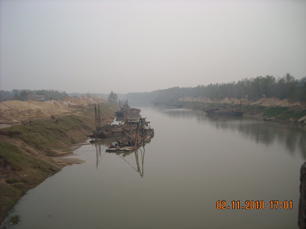 淮河支流王家坝
