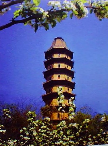 临清舍利宝塔近影