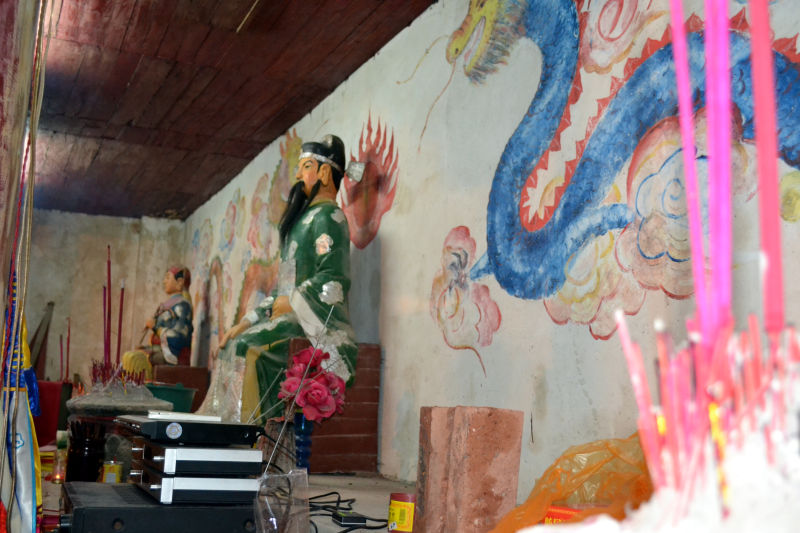 地主宫里的两位汪氏菩萨