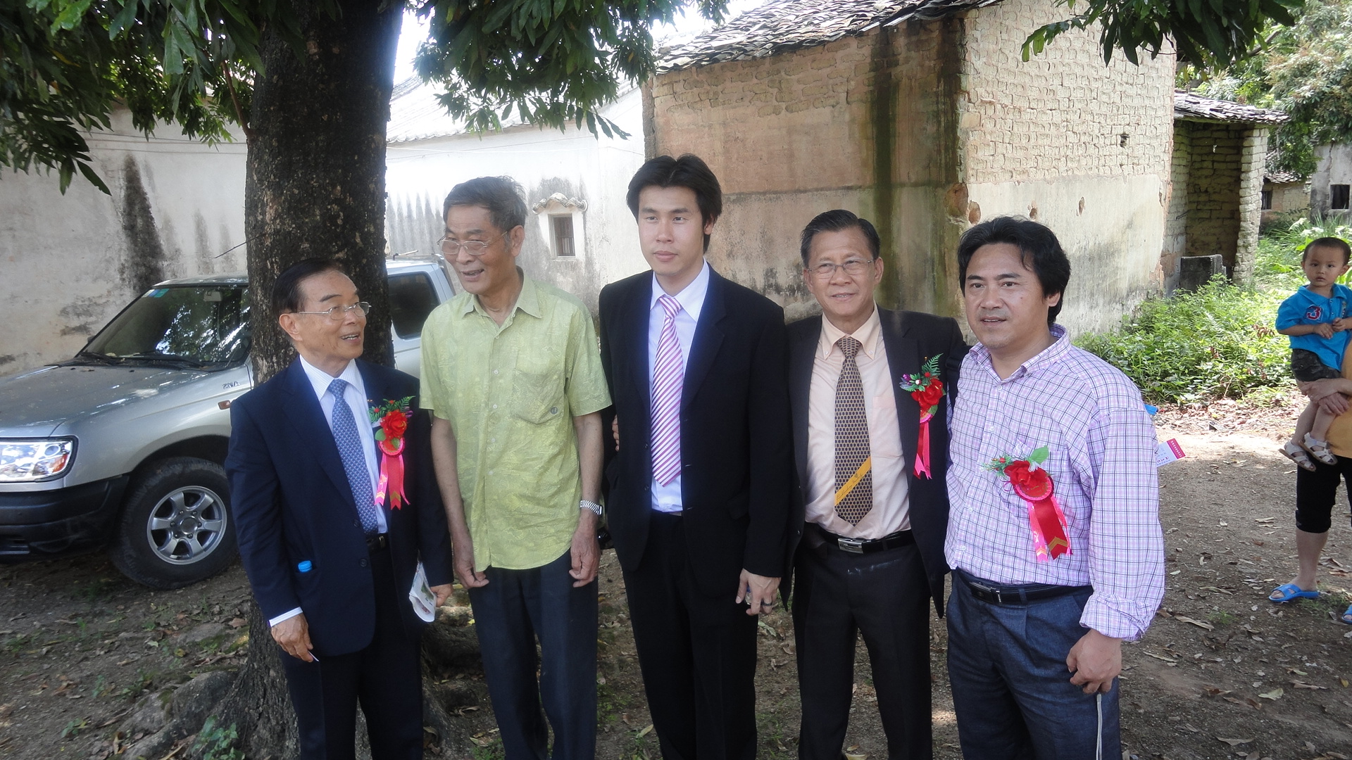 仕林会长与泰国本家合影