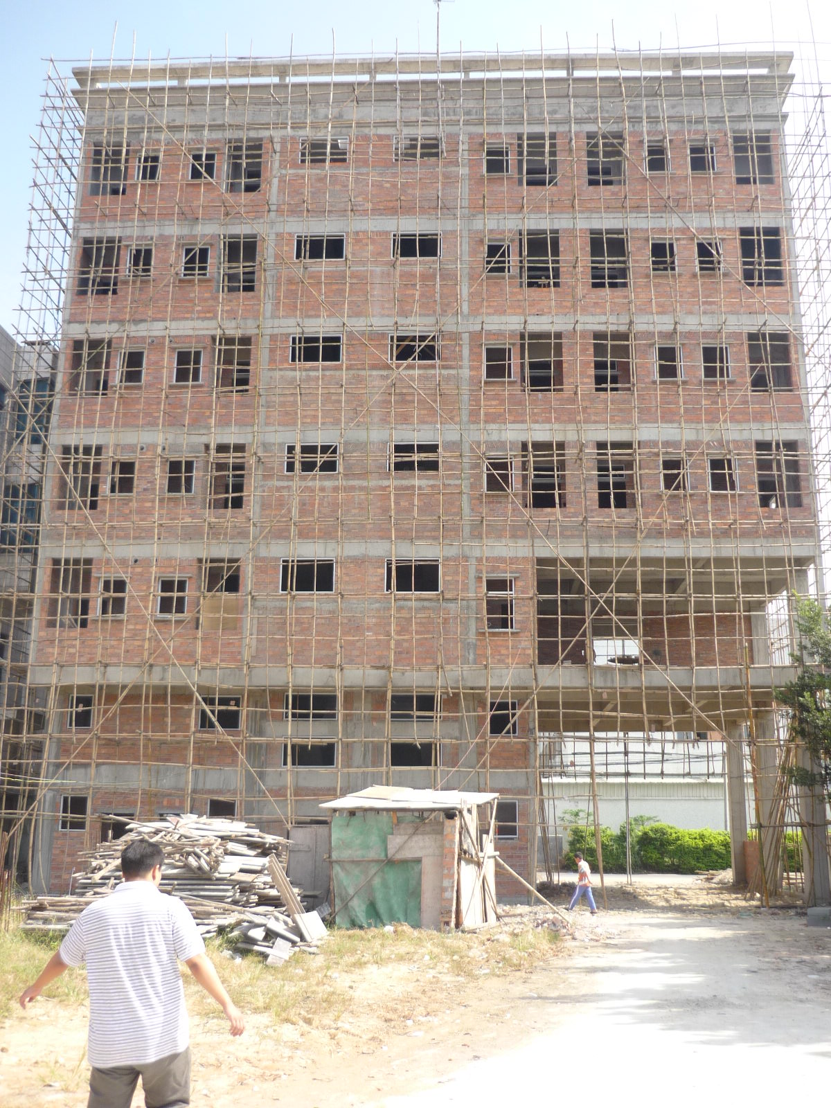 主体已建成的汪家楼