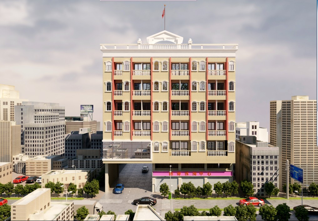 东莞清溪镇田心大夏[汪家楼]正在建效果图