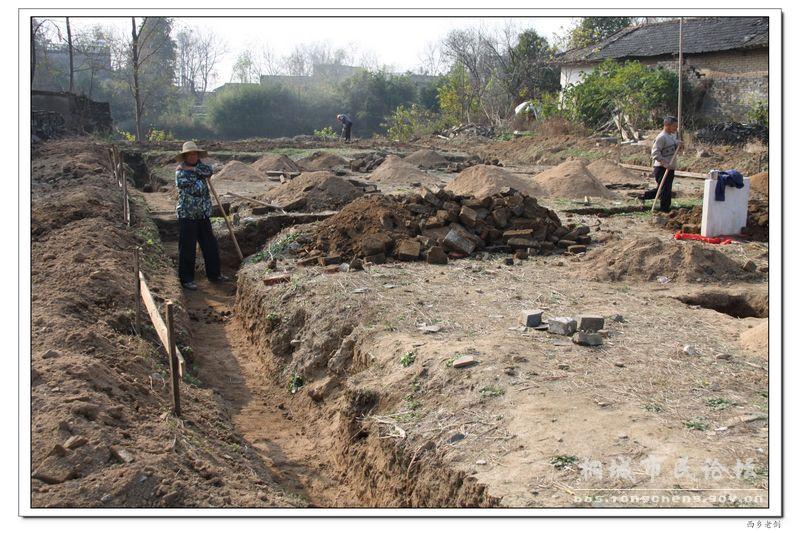 汪志伊家族（白陂塘汪）汪氏宗祠修复施工现场