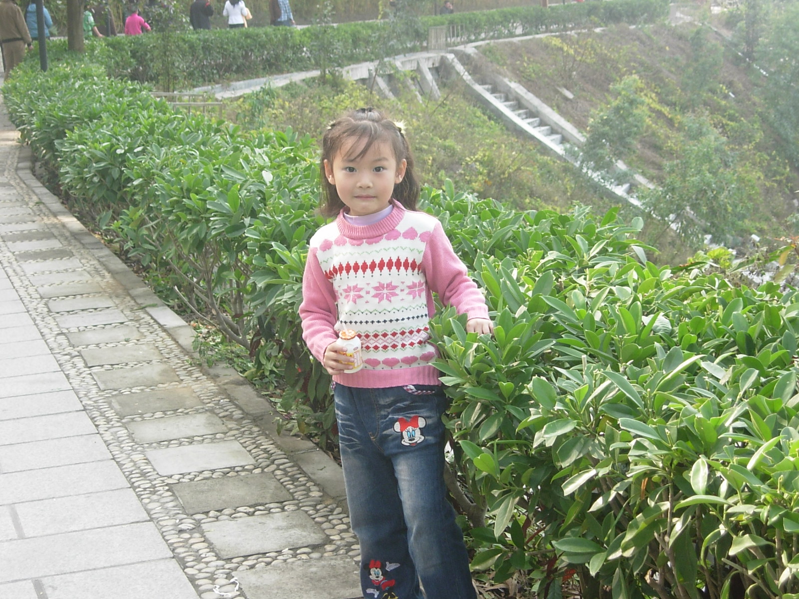 贝贝六岁时的照片