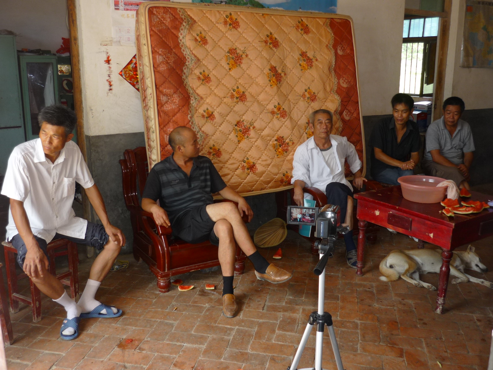 中午开了一个小会