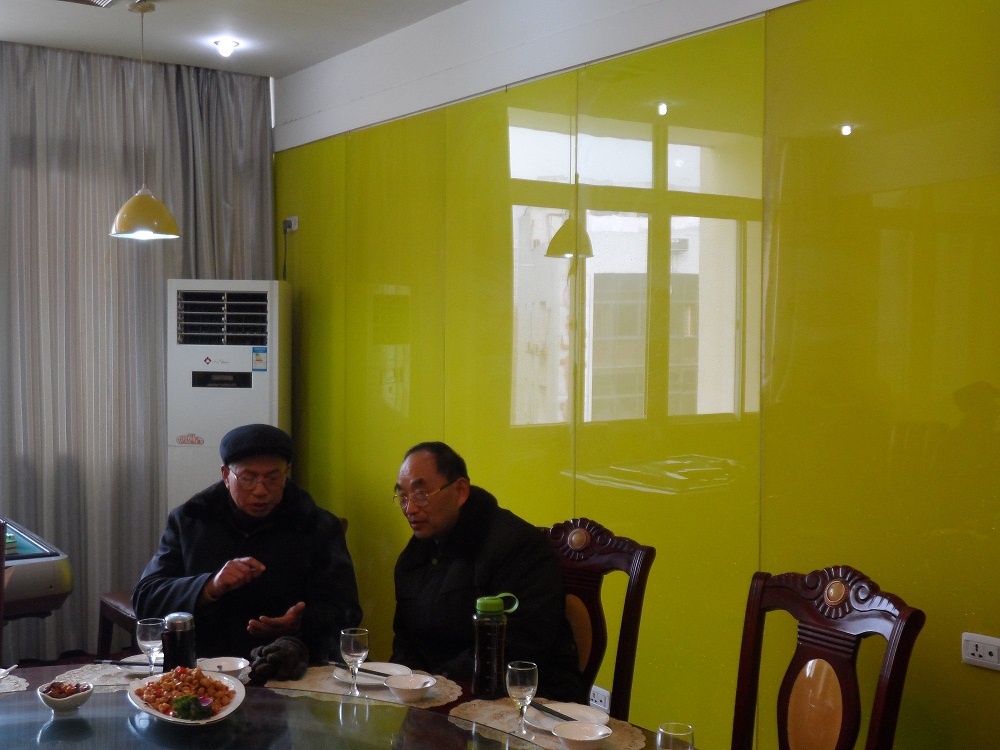 亮翁和瑞林教授交流