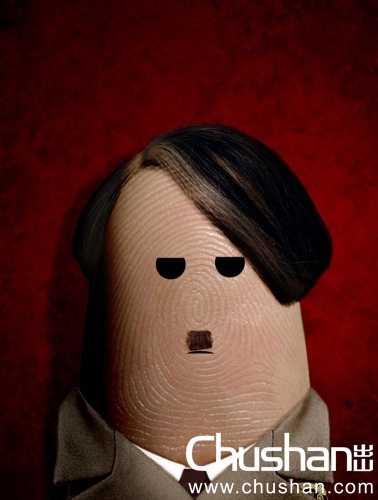 惟妙惟肖的指尖“名人”&nbsp;&nbsp; 希特勒.jpg