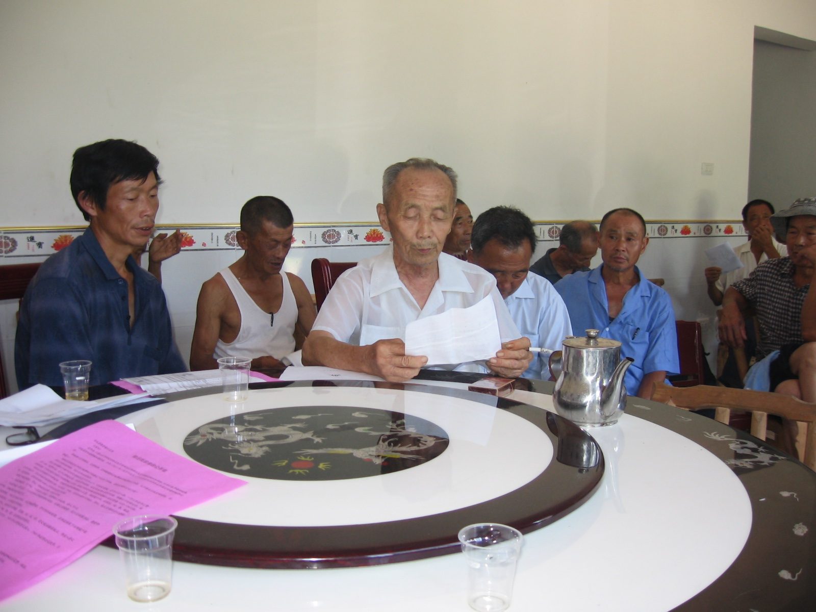 五修主修87岁汪永宏发言