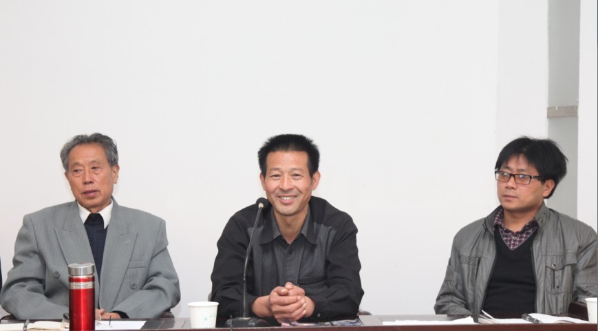 河南固始汪氏文化研究方集乡分会会长汪光衡讲话