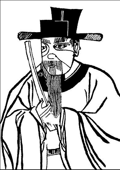 开国公铁佛公像